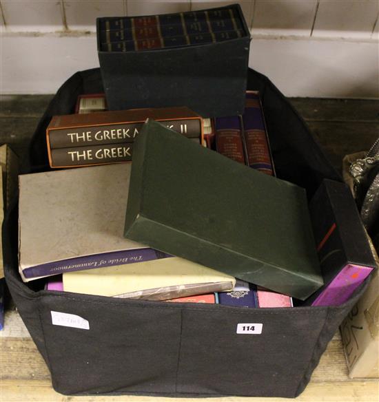 Qty of Folio Society books